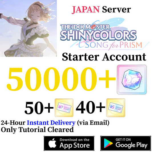 [JP] [INSTANT] 26000+ Gems | Idolmaster Shiny Colors Song for Prism Shanison Shinymas iDOLM@STER Reroll Starter Account