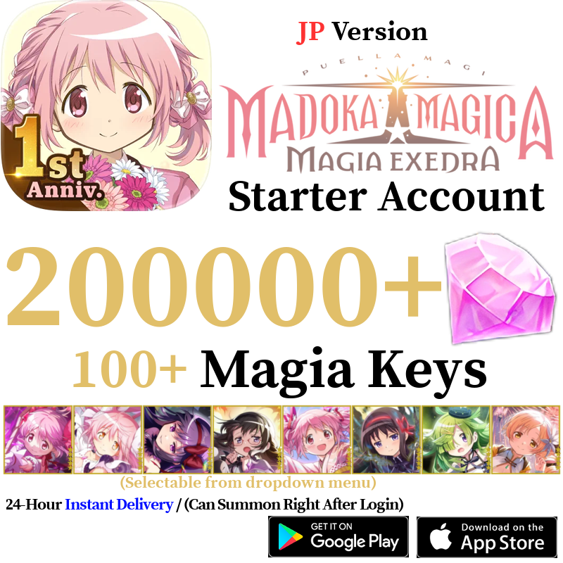 JP] [INSTANT] (BUY 2 GET 3) 3500-200000+ Magica Stones | Puella