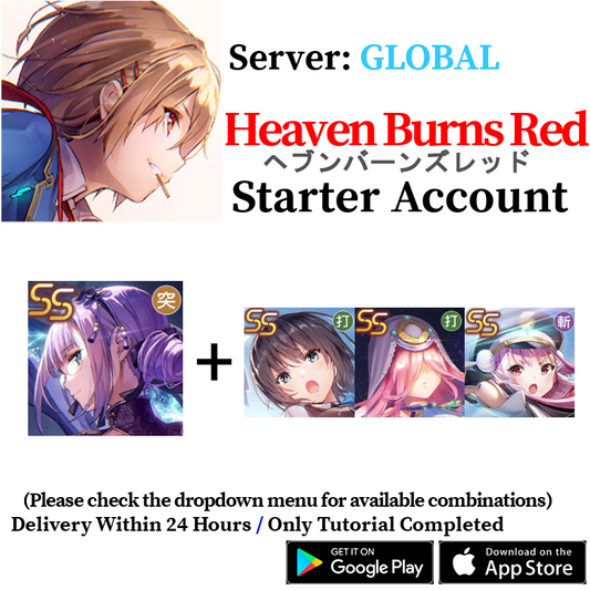 [GLOBAL] SS2 Seika Higuchi + SS Combos Heaven Burns Red Starter Account