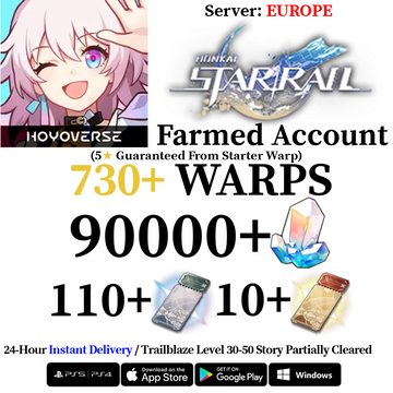 Honkai: Star Rail Starter Accounts | Reroll & Fresh – Skye1204 Gaming Shop