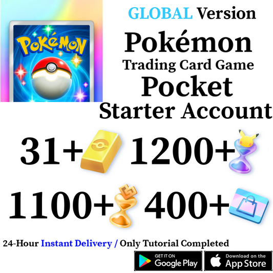 [GLOBAL] [INSTANT] Pokémon Pokemon TCG Pocket Starter Reroll Account