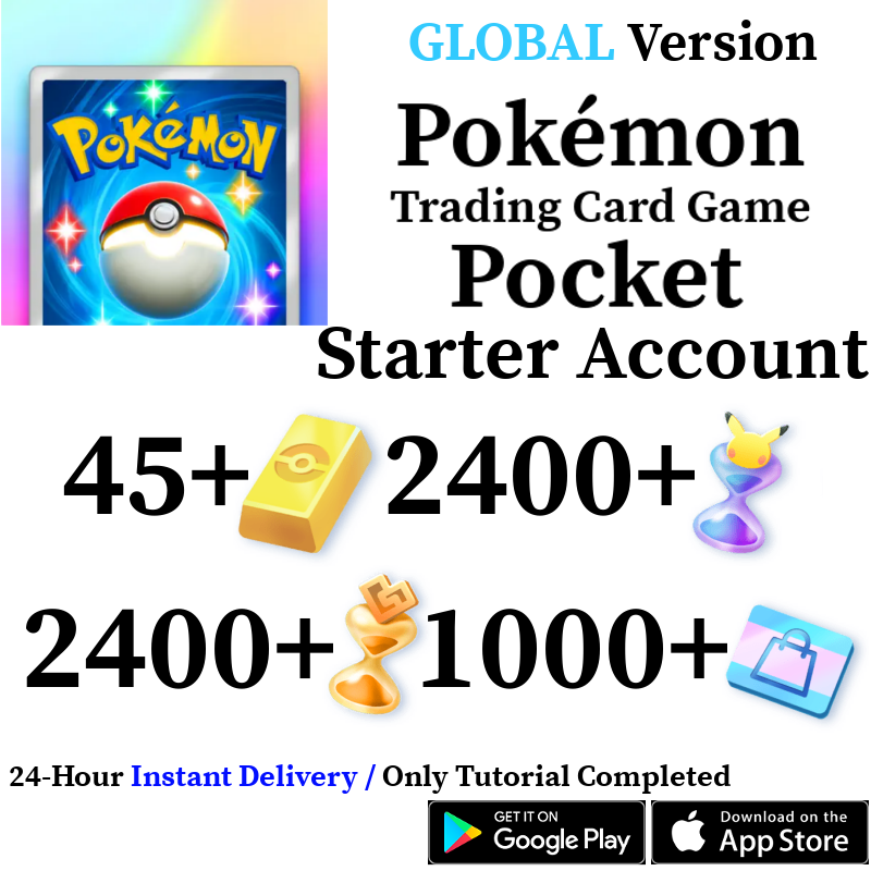 [GLOBAL] [INSTANT] Pokémon Pokemon TCG Pocket Starter Reroll Account