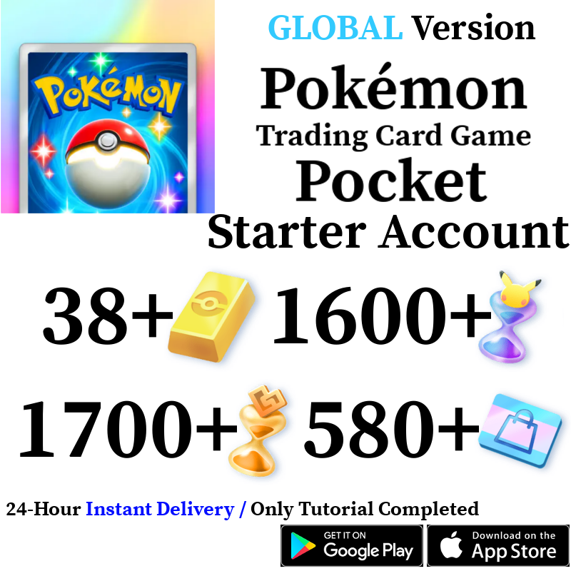 [GLOBAL] [INSTANT] Pokémon Pokemon TCG Pocket Starter Reroll Account