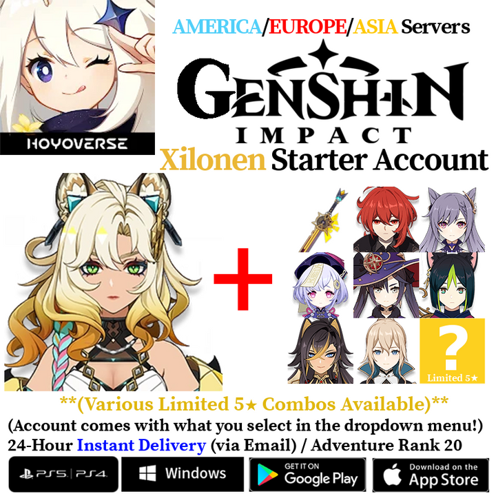 Mobile Game Accounts For Sale Genshin & More 24/7 Instant Delivery