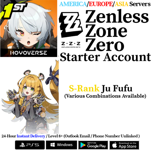 [AMERICA/EUROPE/ASIA] [INSTANT] Ju Fufu Zenless Zone Zero Starter Account