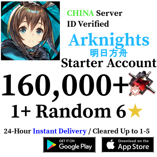 [CN] [INSTANT] 160,000+ Orundum  | Arknights Starter Account