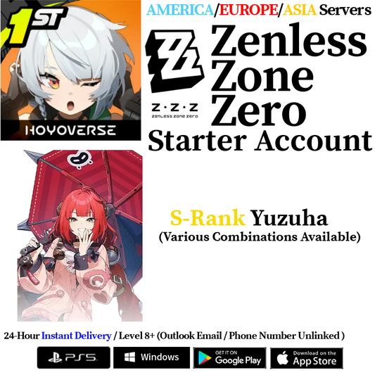 [AMERICA/EUROPE/ASIA] [INSTANT] Yuzuha Zenless Zone Zero Starter Account