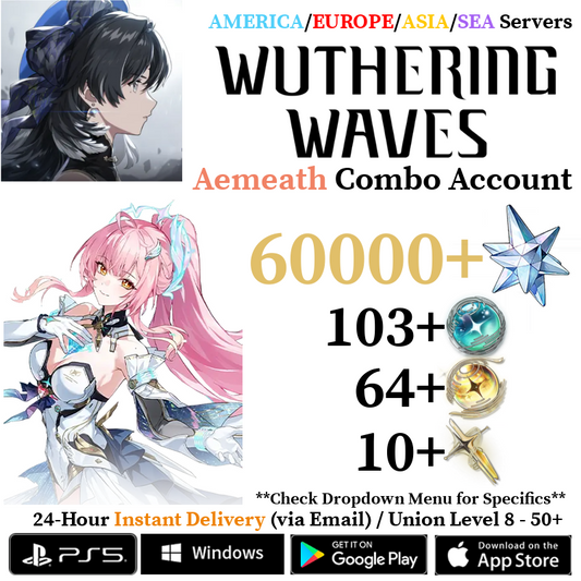 [AMERICA/EUROPE/ASIA/SEA] Aemeath Wuthering Waves Account
