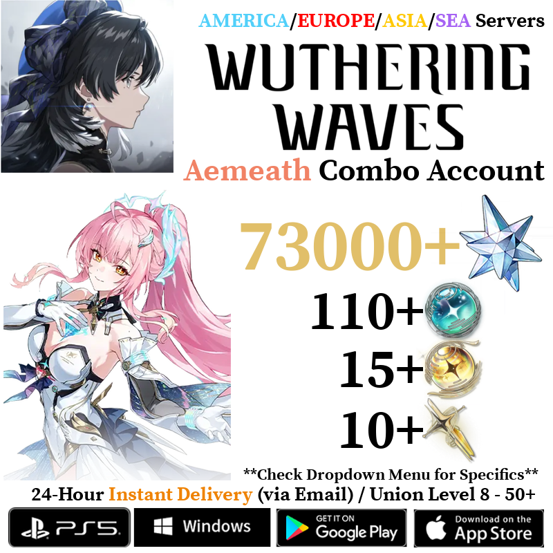 [AMERICA/EUROPE/ASIA/SEA] Aemeath Wuthering Waves Account