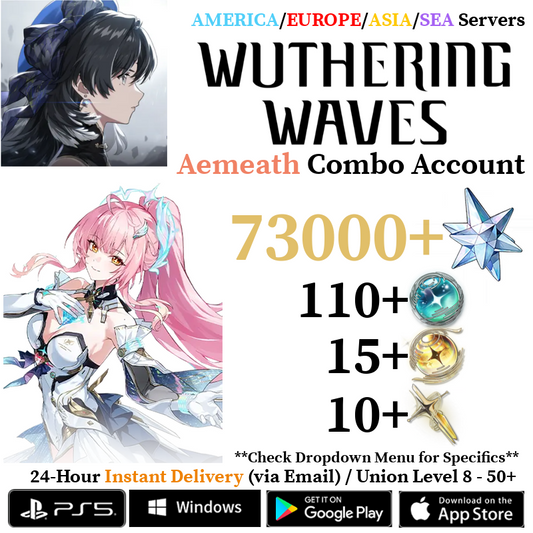 [AMERICA/EUROPE/ASIA/SEA] Aemeath Wuthering Waves Account