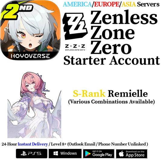 [AMERICA/EUROPE/ASIA] [INSTANT] Remielle Dan Zenless Zone Zero Starter Account