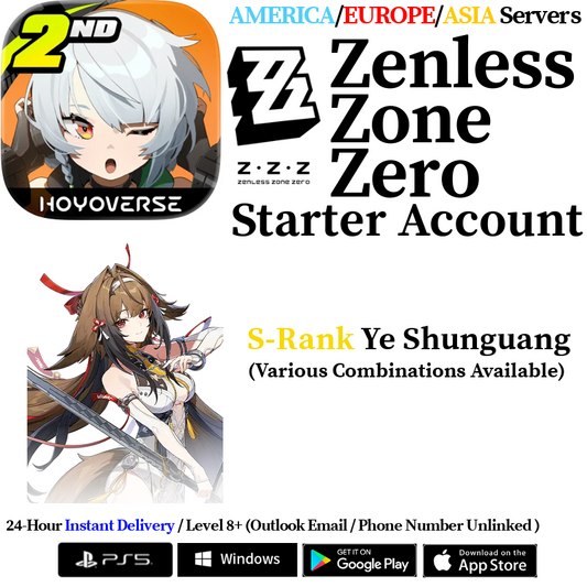 [AMERICA/EUROPE/ASIA] [INSTANT] Ye Shunguang Zenless Zone Zero Starter Account