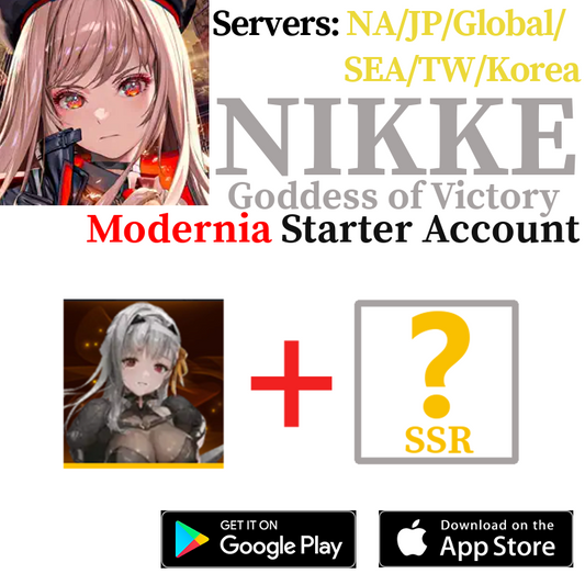 ALL SERVERS | Modernia + SSR GODDESS OF VICTORY: NIKKE Starter Account