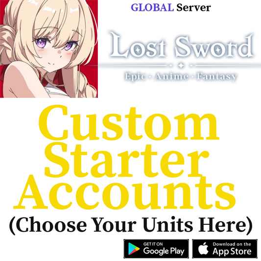 [GLOBAL] Custom Selective Starter Accounts Lost Sword