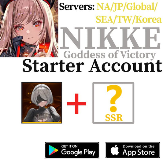 ALL SERVERS | 2B + SSR GODDESS OF VICTORY: NIKKE Starter Account - Skye1204 Gaming Shop