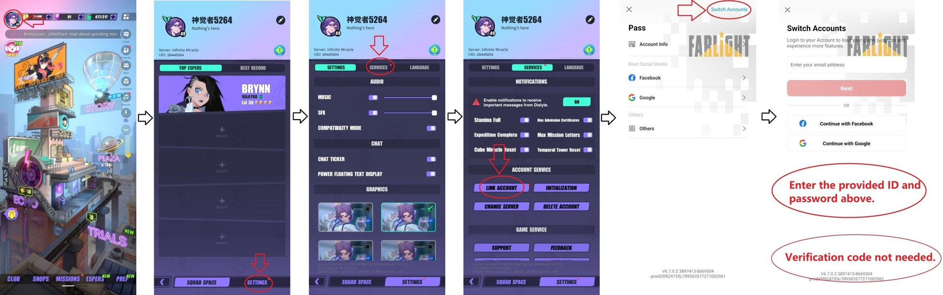 [GLOBAL] [INSTANT] 190+ SPINS (20000+ Crystals 90+ Gold Records) | Dislyte Starter Reroll Account - Skye1204 Gaming Shop