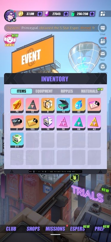 [GLOBAL] [INSTANT] 290+ SPINS (27000+ Crystals 155+ Gold Records) | Dislyte Starter Reroll Account - Skye1204 Gaming Shop