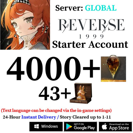[GLOBAL] [INSTANT] (BUY 2 GET 3) 4000+ Gems | Reverse: 1999 Starter Reroll Account - Skye1204 Gaming Shop