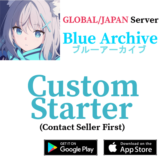 [GLOBAL/JP] Custom Selective Starter Accounts Blue Archive - Skye1204 Gaming Shop