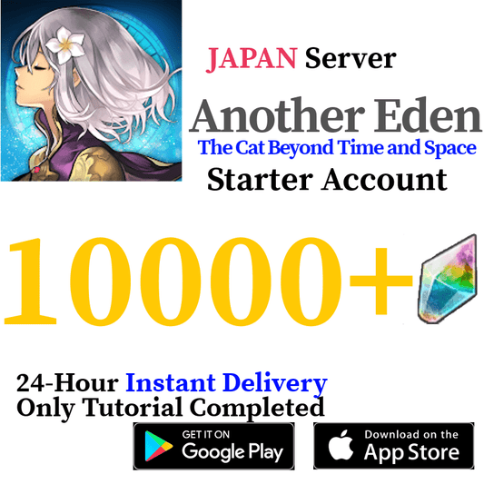 [JP] [INSTANT] 10000+ Gems | Another Eden Starter Account - Skye1204 Gaming Shop