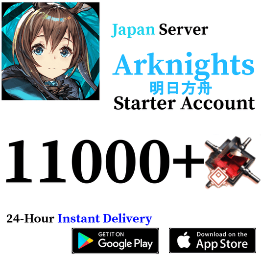 [JP] [INSTANT] 11000+ Orundum Arknights Starter Reroll Account - Skye1204 Gaming Shop